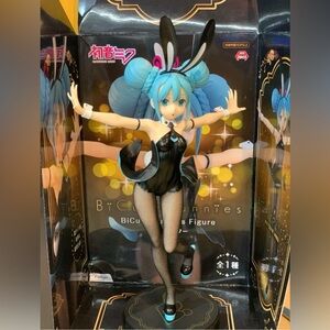 Vocaloid Hatsune Miku BiCute Bunnies Black ver. figure FuRyu Excellent